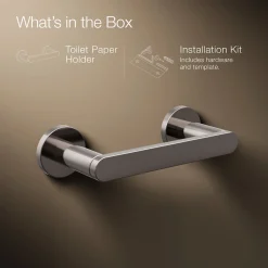 Pivoting toilet paper holder^Kohler Outlet