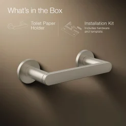 Pivoting toilet paper holder^Kohler Outlet