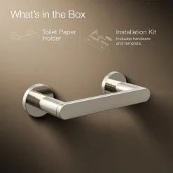 Pivoting toilet paper holder^Kohler Outlet
