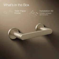 Pivoting toilet paper holder^Kohler Outlet