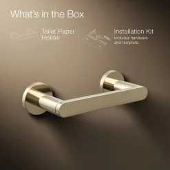 Pivoting toilet paper holder^Kohler Outlet
