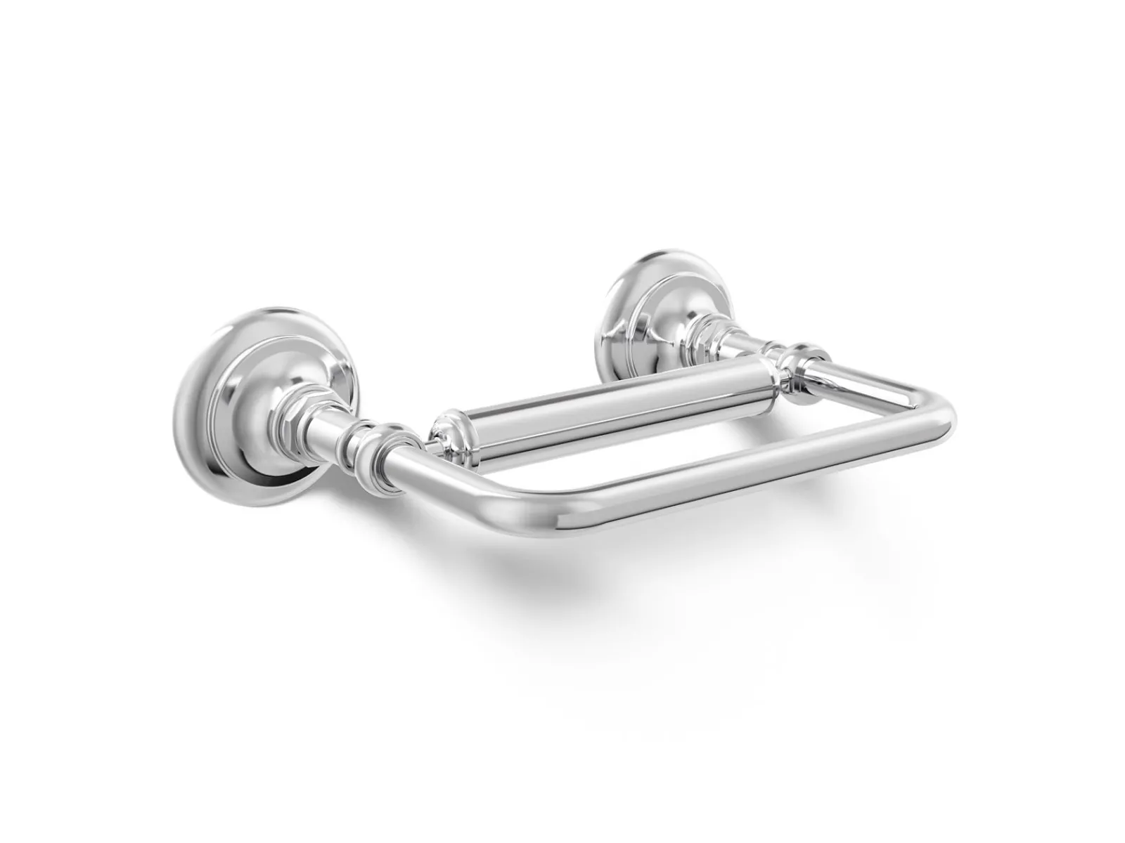 Pivoting toilet paper holder^Kohler