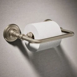 Pivoting toilet paper holder^Kohler