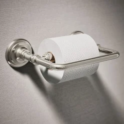 Pivoting toilet paper holder^Kohler