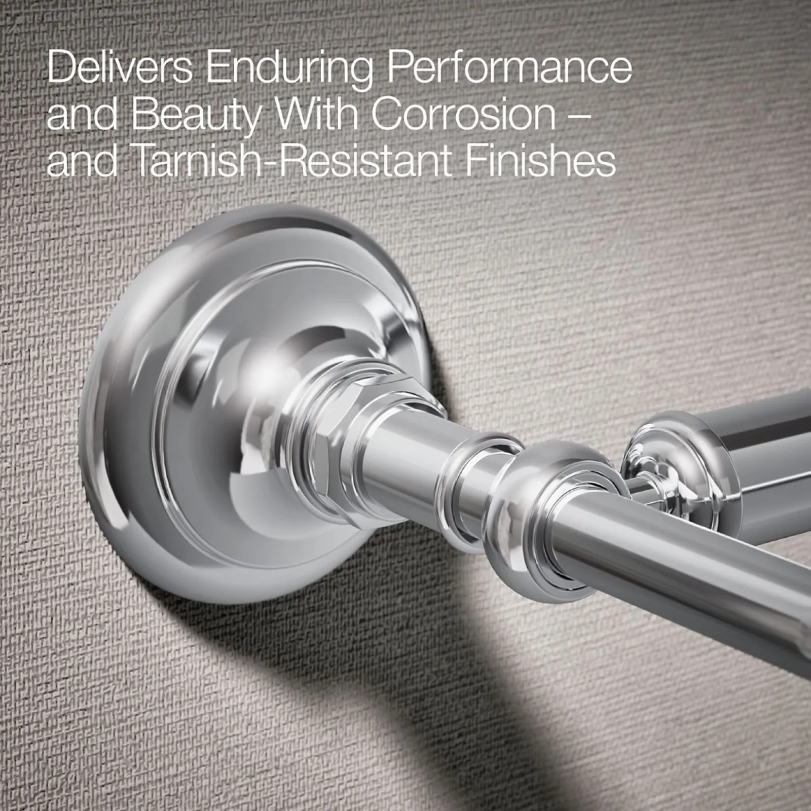 Pivoting toilet paper holder^Kohler
