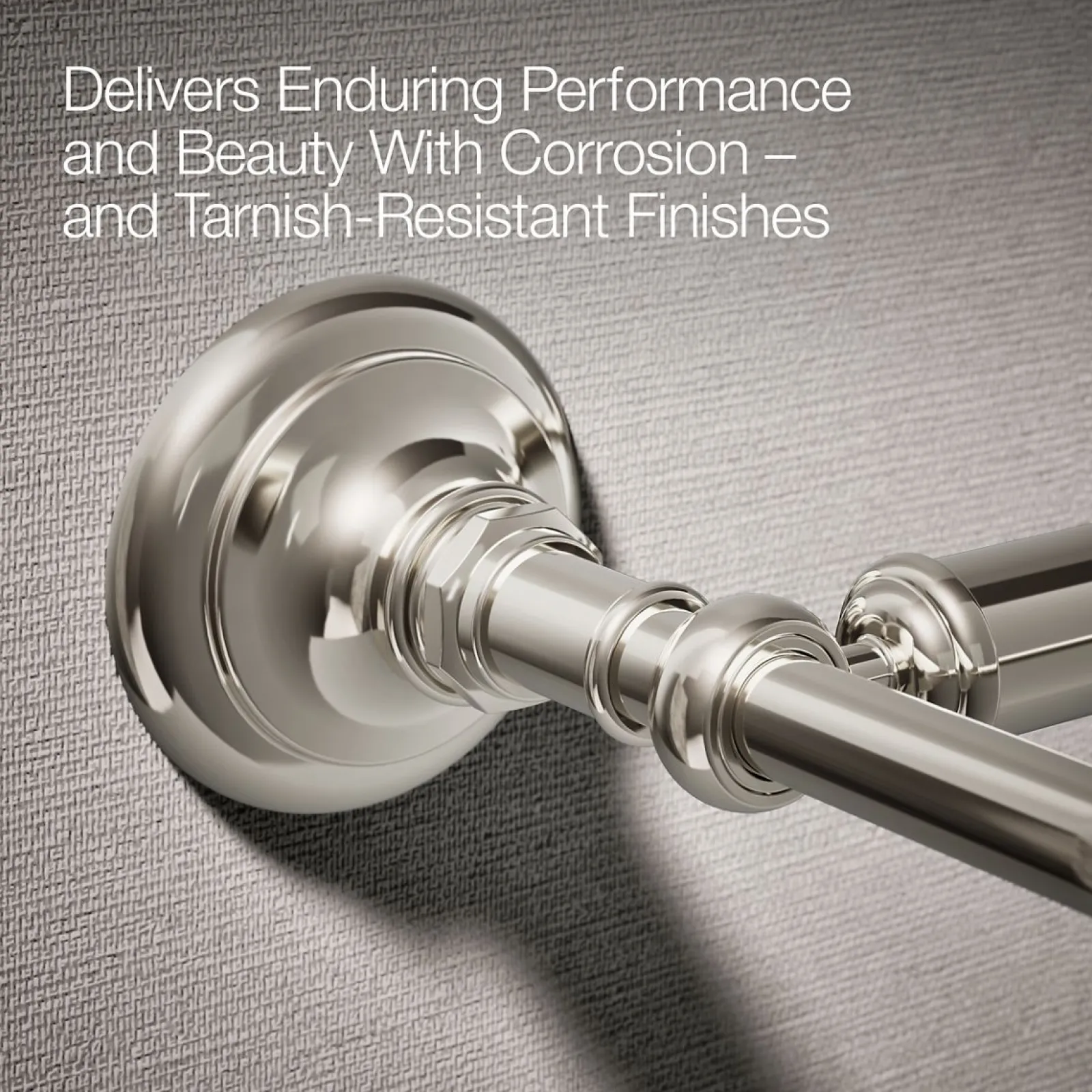 Pivoting toilet paper holder^Kohler