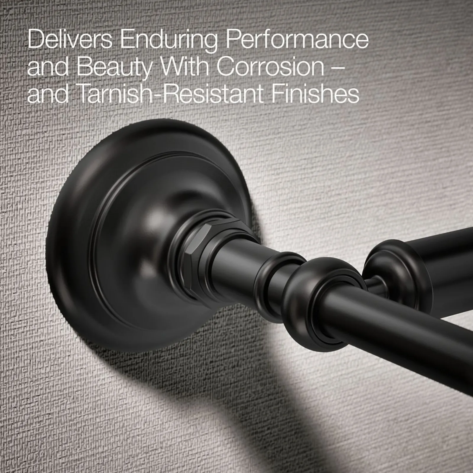 Pivoting toilet paper holder^Kohler
