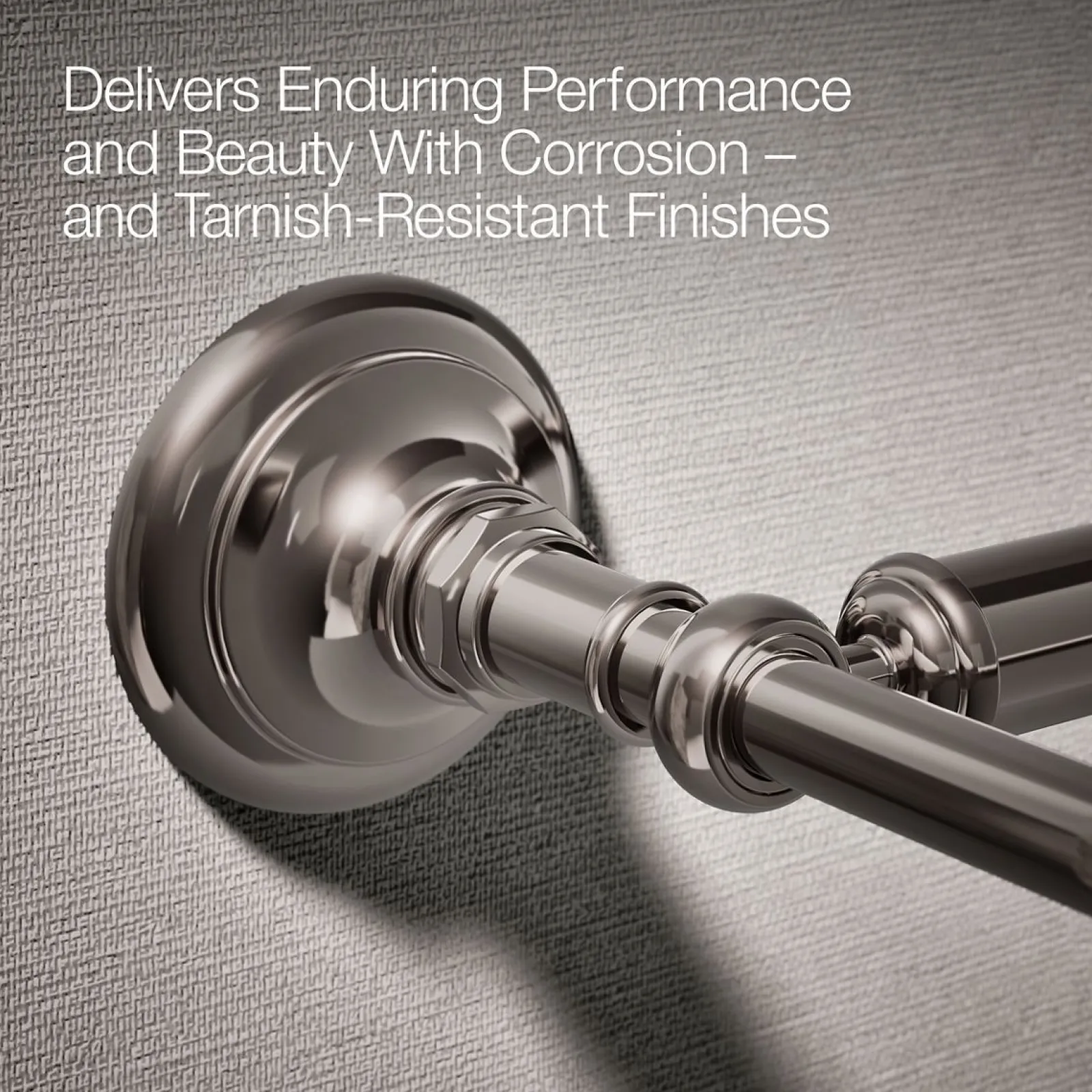 Pivoting toilet paper holder^Kohler