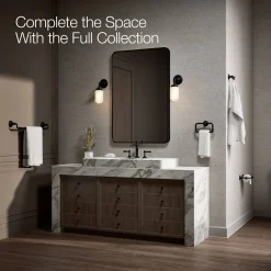 Pivoting toilet paper holder^Kohler