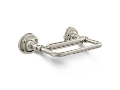 Pivoting toilet paper holder^Kohler