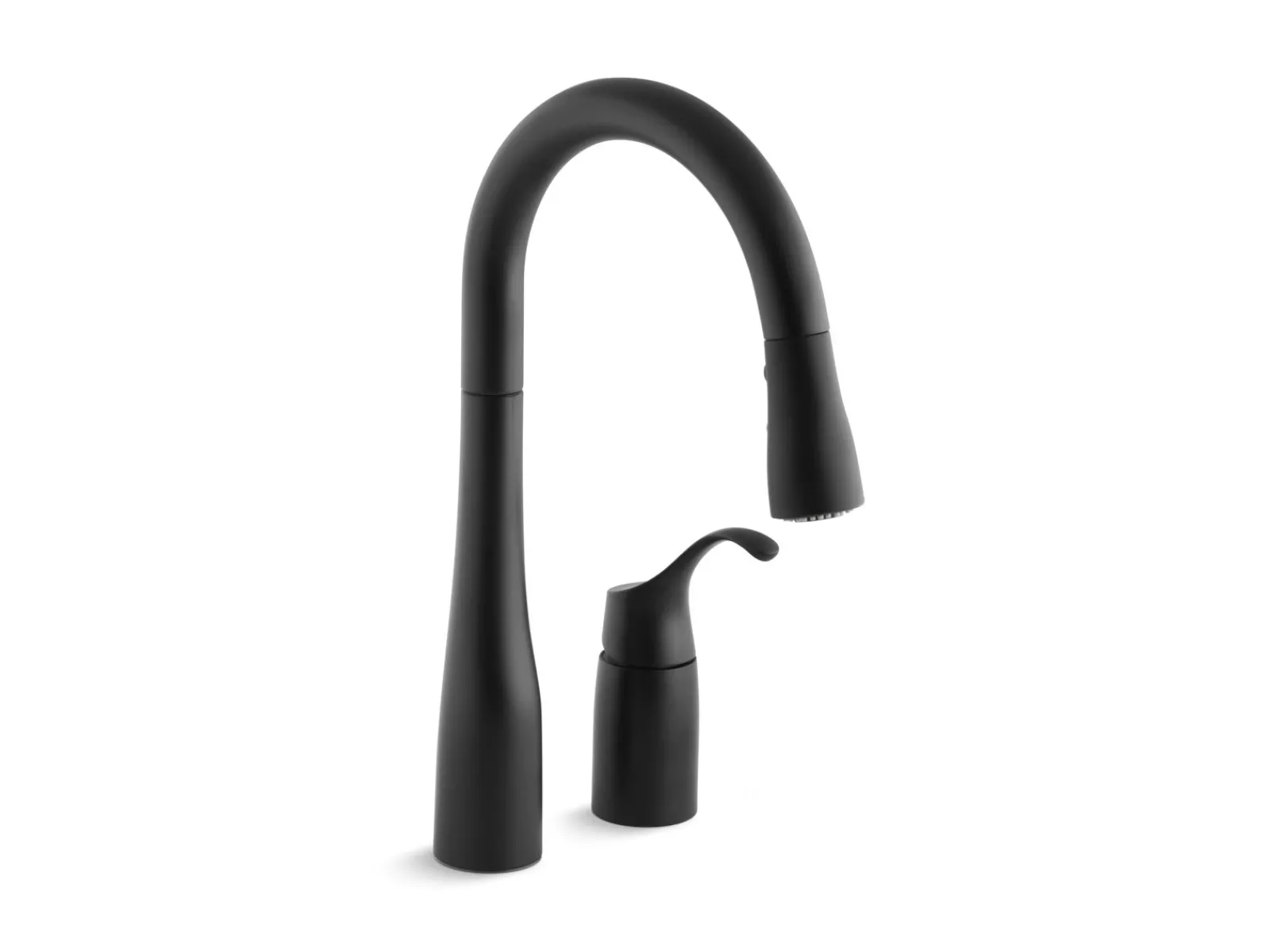 Pull-down bar sink faucet with three-function sprayhead^Kohler Clearance