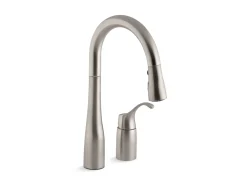 Pull-down bar sink faucet with three-function sprayhead^Kohler Clearance