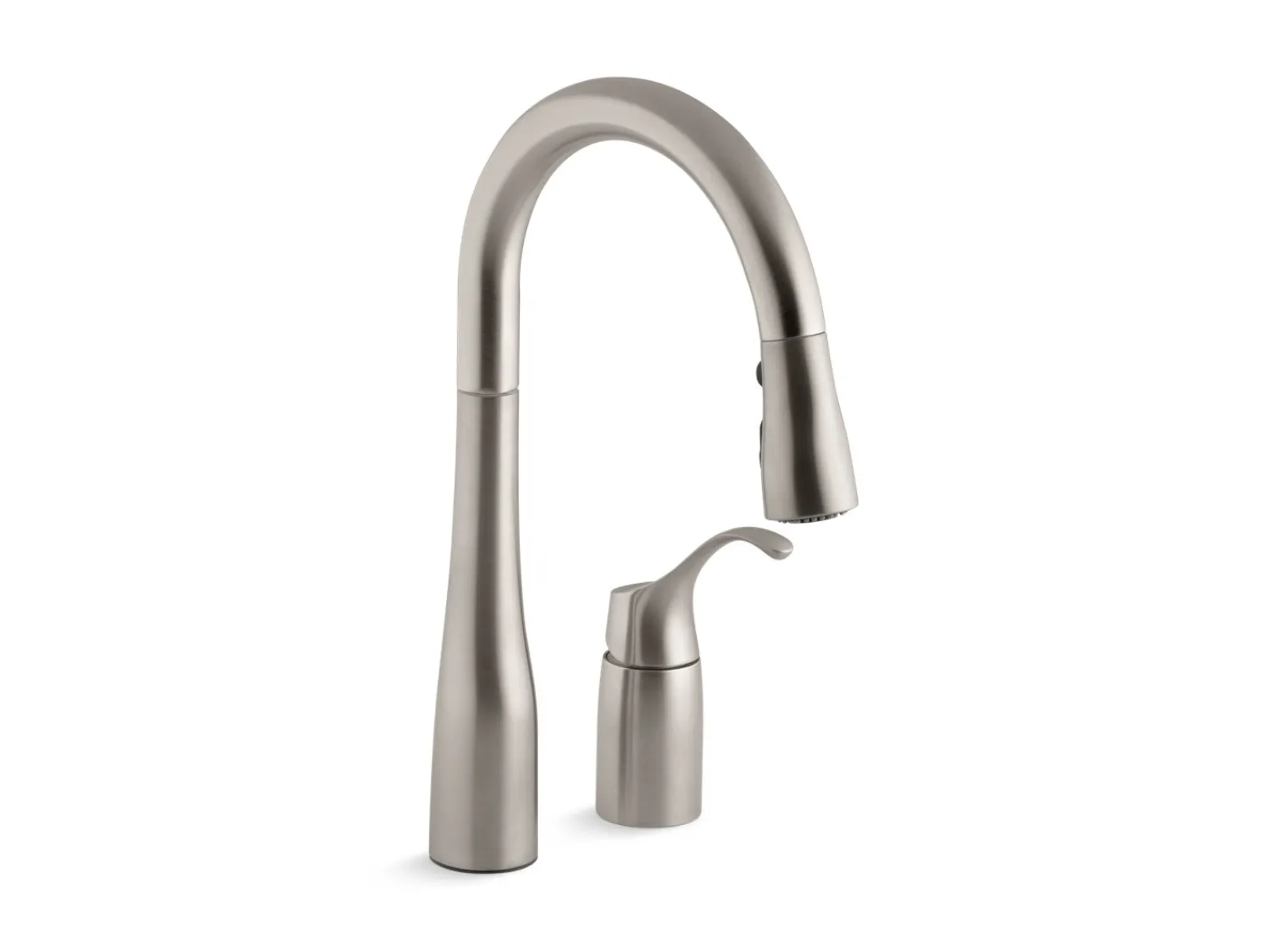 Pull-down bar sink faucet with three-function sprayhead^Kohler Clearance