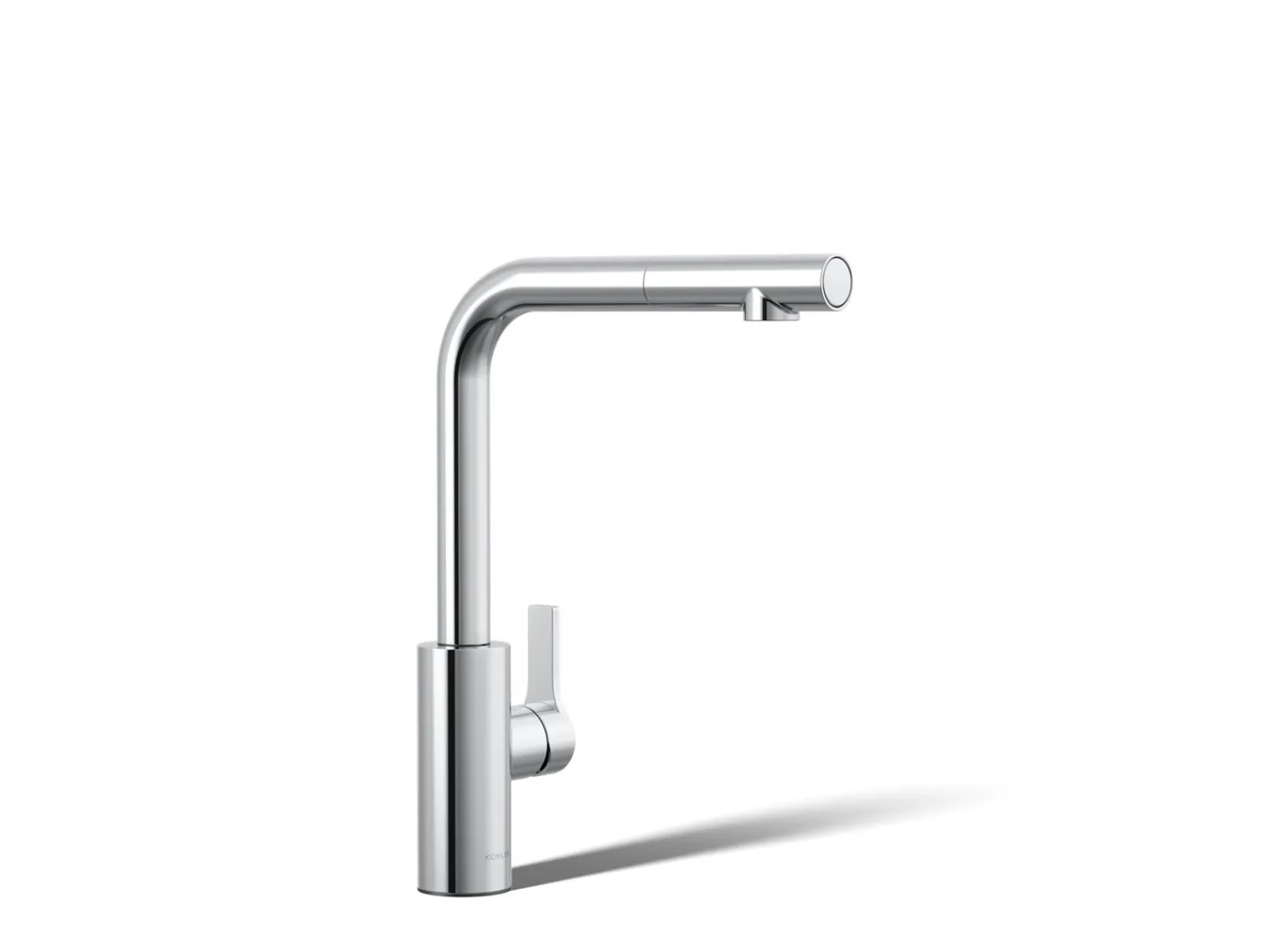 Pull-out kitchen sink faucet with two-function sprayhead^Kohler Outlet