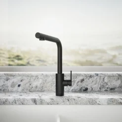 Pull-out kitchen sink faucet with two-function sprayhead^Kohler Outlet