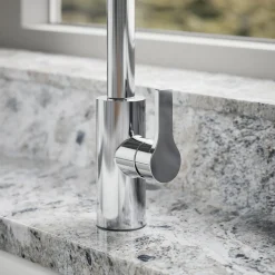 Pull-out kitchen sink faucet with two-function sprayhead^Kohler Outlet