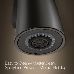 Pull-out kitchen sink faucet with two-function sprayhead^Kohler Outlet