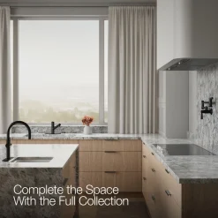Pull-out kitchen sink faucet with three-function sprayhead^Kohler Sale