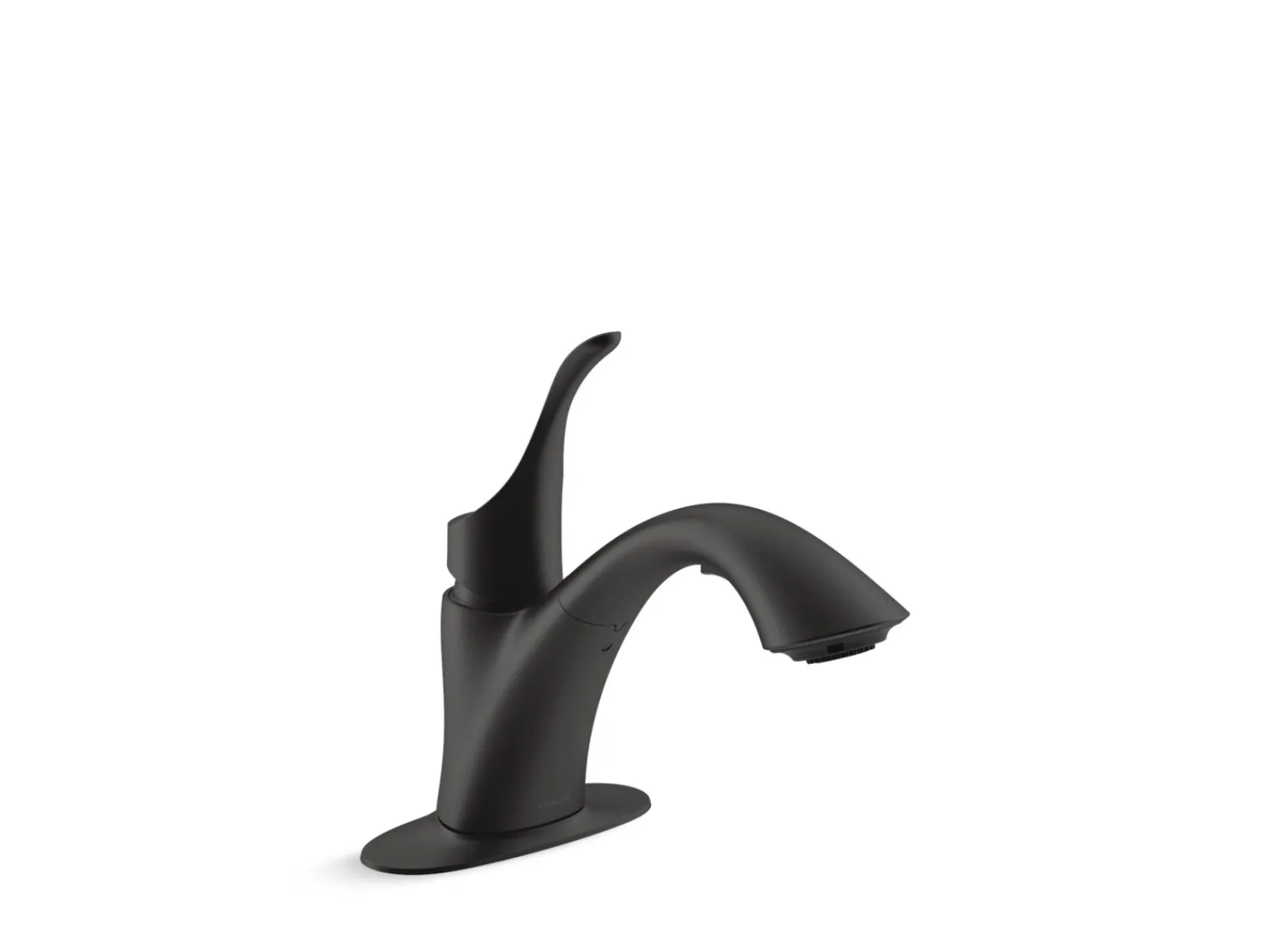 Pull-out laundry and utility sink faucet with two-function sprayhead^Kohler Hot