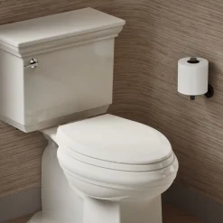 Quick-Release™ elongated toilet seat^Kohler Hot