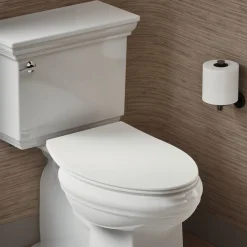Quiet-Close™ elongated toilet seat^Kohler