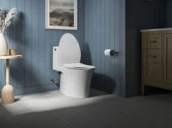 Quiet-Close™ elongated toilet seat^Kohler
