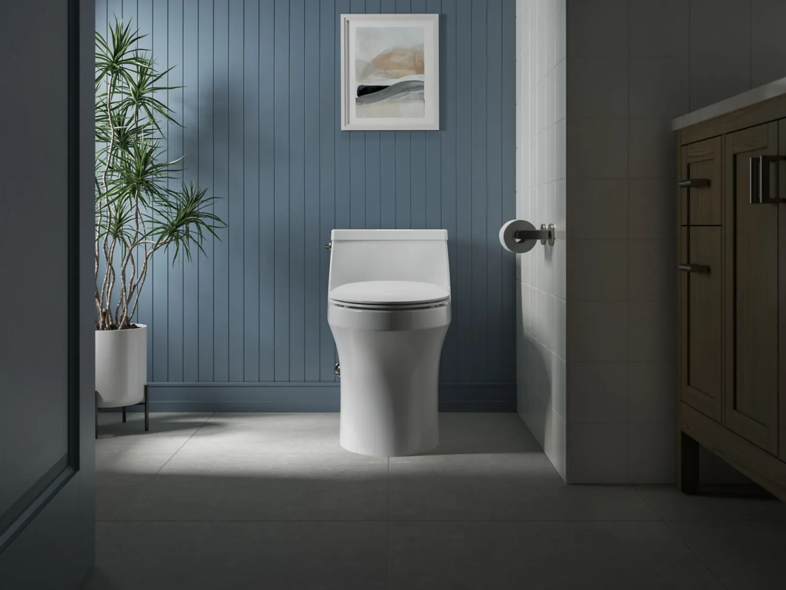 Quiet-Close™ elongated toilet seat^Kohler