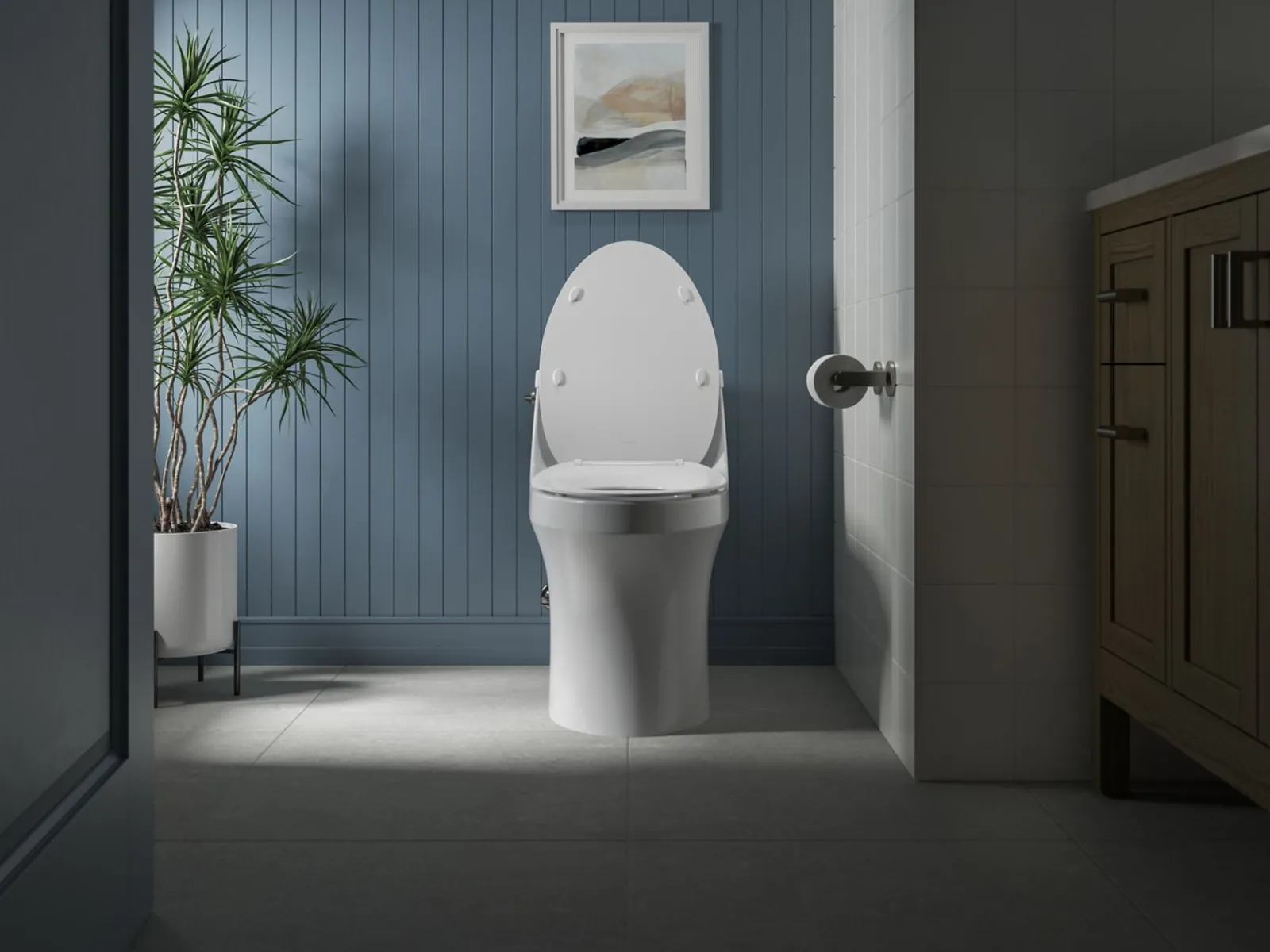 Quiet-Close™ elongated toilet seat^Kohler