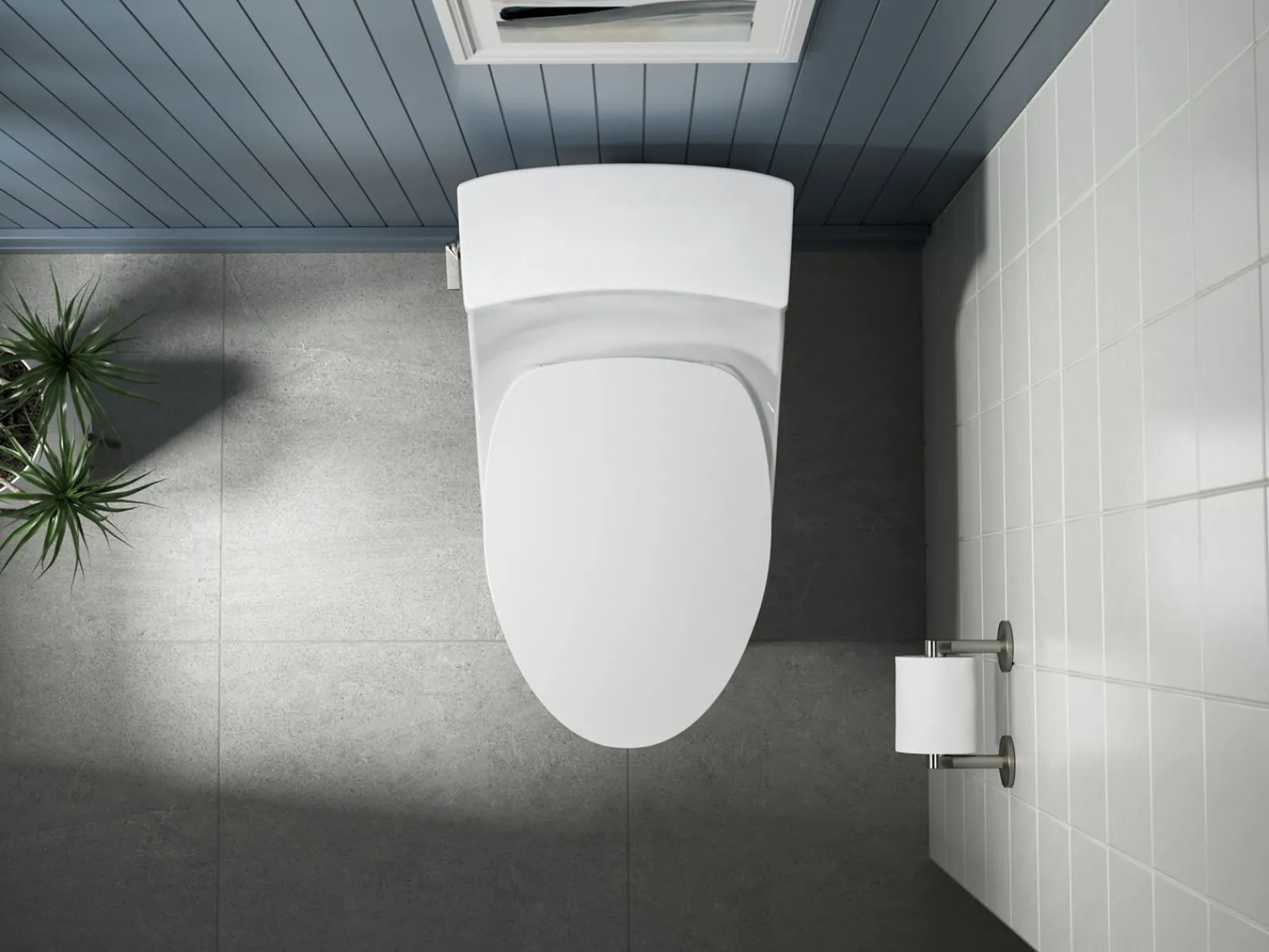 Quiet-Close™ elongated toilet seat^Kohler