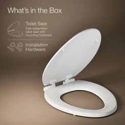 Quiet-Close™ elongated toilet seat^Kohler Outlet