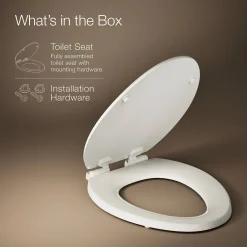 Quiet-Close™ elongated toilet seat^Kohler Outlet