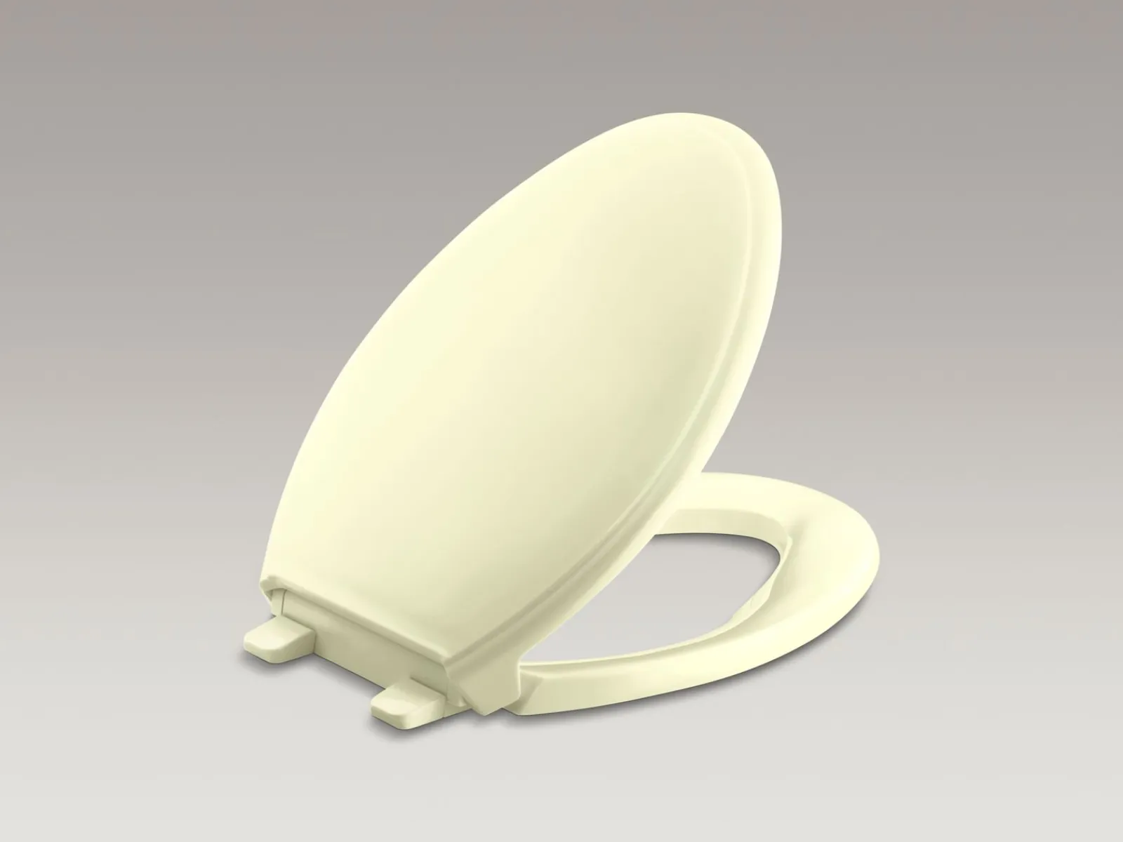 Quiet-Close™ elongated toilet seat^Kohler Hot