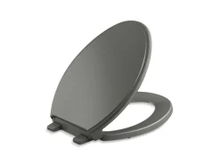 Quiet-Close™ elongated toilet seat^Kohler Hot