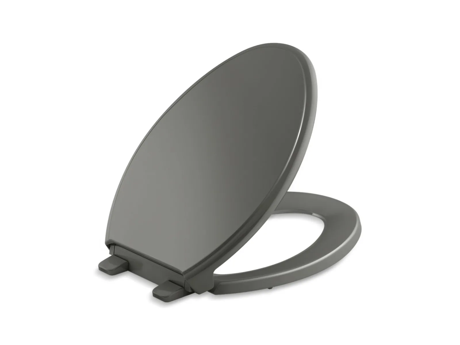 Quiet-Close™ elongated toilet seat^Kohler Hot
