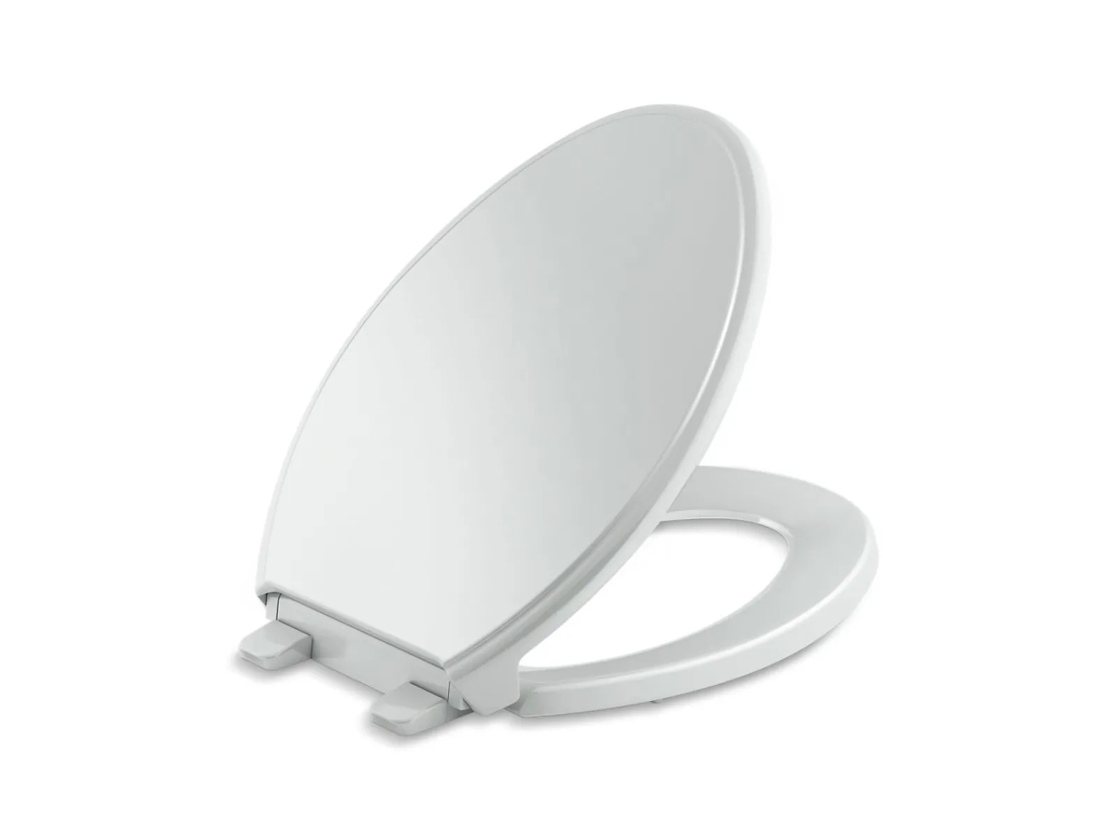 Quiet-Close™ elongated toilet seat^Kohler Hot