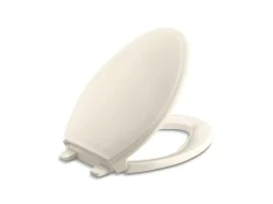 Quiet-Close™ elongated toilet seat^Kohler Hot