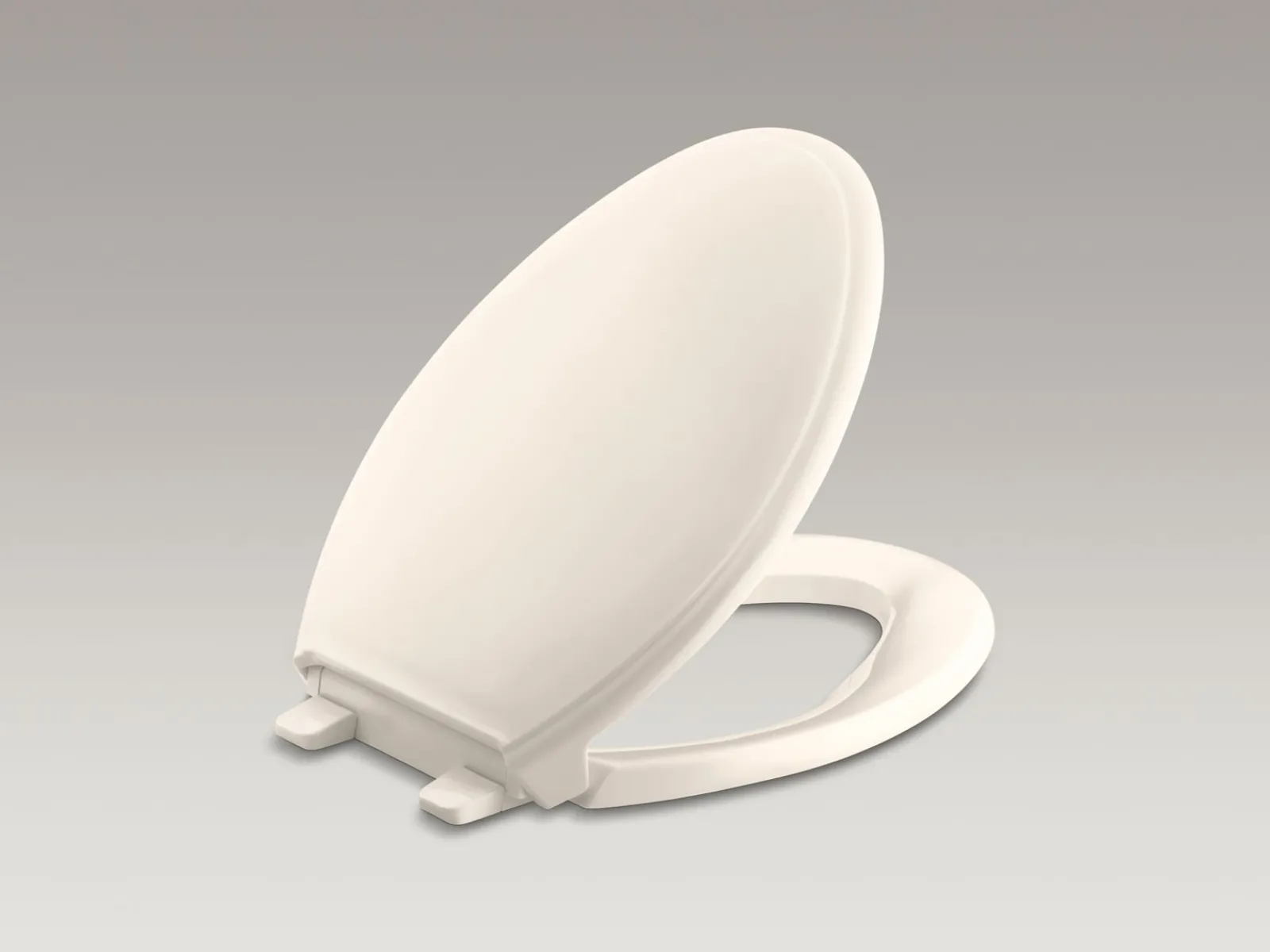 Quiet-Close™ elongated toilet seat^Kohler Hot
