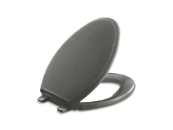 Quiet-Close™ elongated toilet seat^Kohler Hot