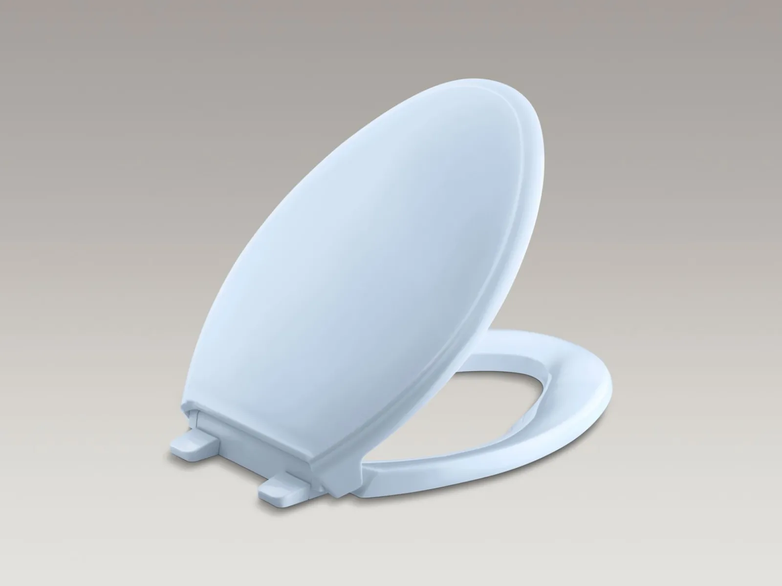 Quiet-Close™ elongated toilet seat^Kohler Hot