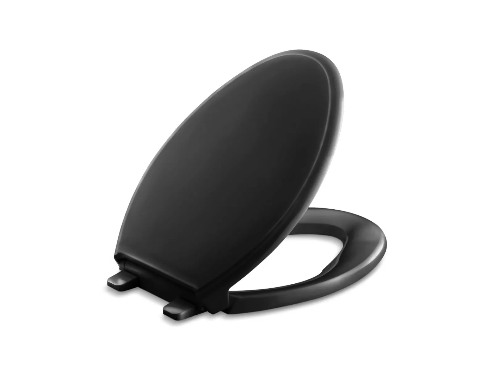 Quiet-Close™ elongated toilet seat^Kohler Hot