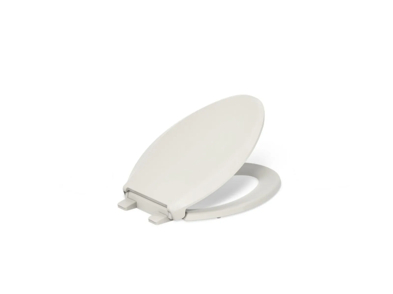ReadyLatch® Quiet-Close™ elongated toilet seat^Kohler