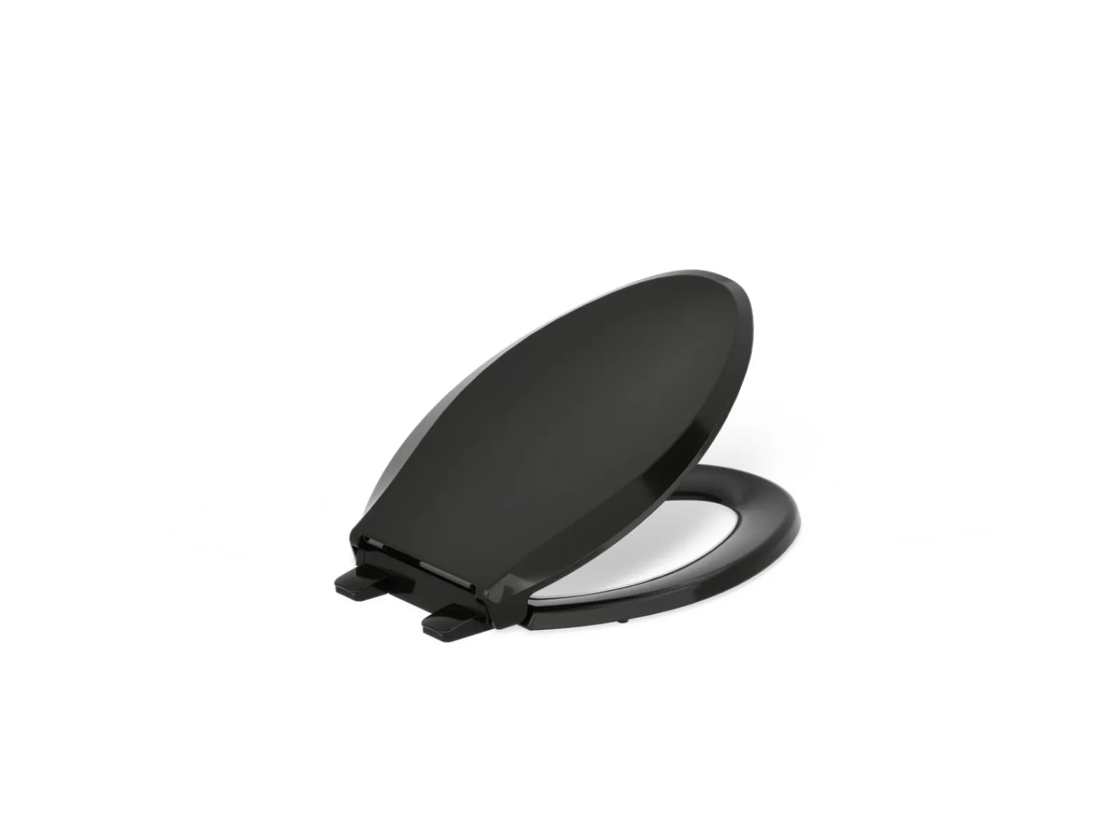 ReadyLatch® Quiet-Close™ elongated toilet seat^Kohler