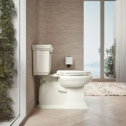 ReadyLatch® Quiet-Close™ elongated toilet seat^Kohler