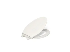 ReadyLatch® Quiet-Close™ elongated toilet seat^Kohler