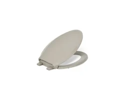 ReadyLatch® Quiet-Close™ elongated toilet seat^Kohler