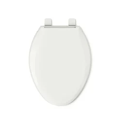 ReadyLatch® Quiet-Close™ elongated toilet seat^Kohler