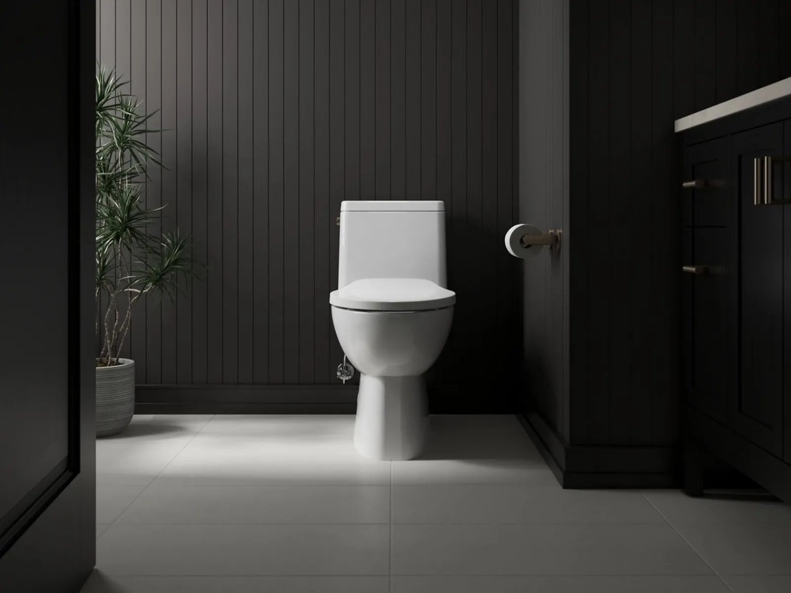 ReadyLatch® Quiet-Close™ elongated toilet seat^Kohler Discount