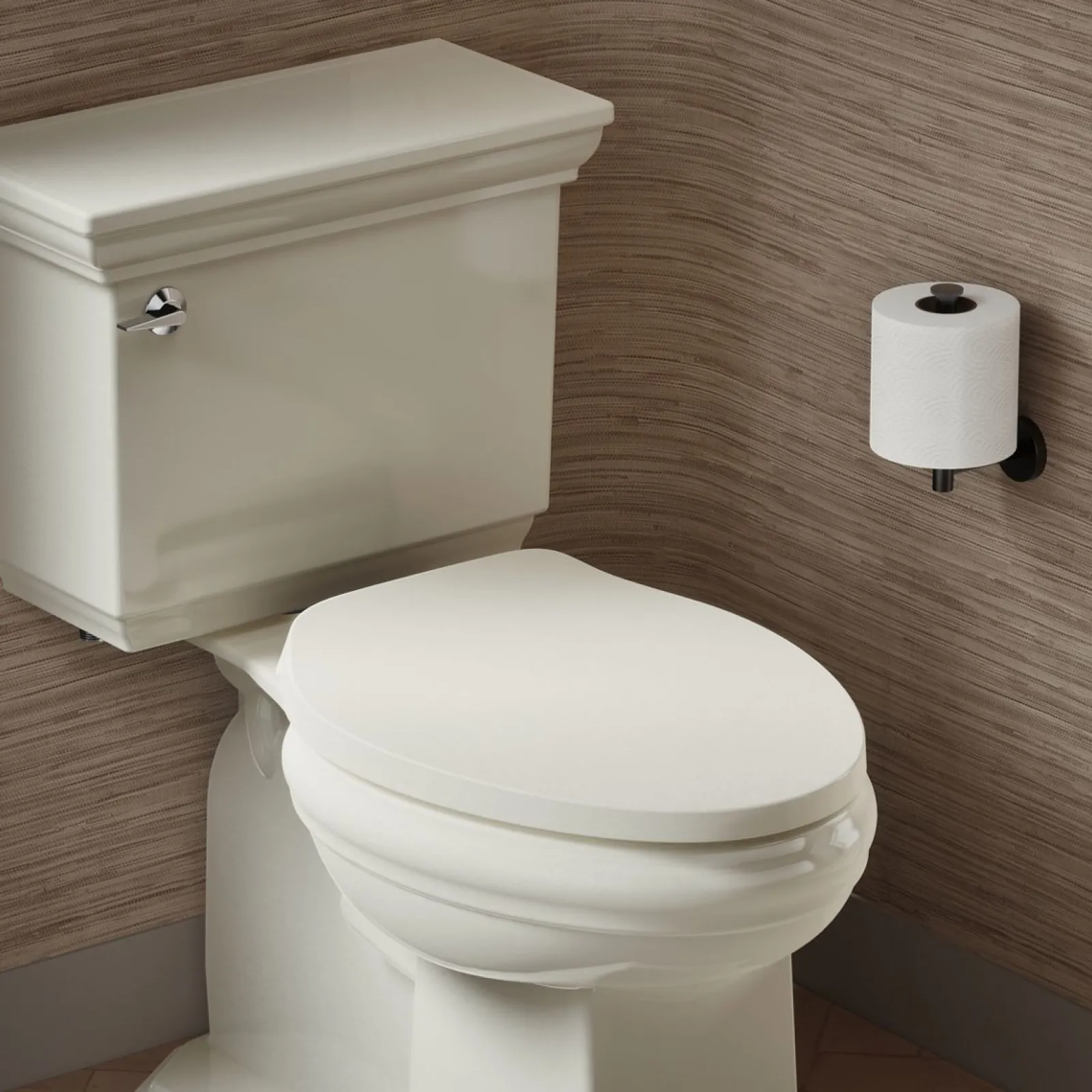 ReadyLatch® Quiet-Close™ elongated toilet seat^Kohler Discount