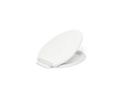 ReadyLatch® Quiet-Close™ elongated toilet seat^Kohler Best