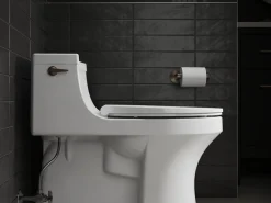 ReadyLatch® Quiet-Close™ elongated toilet seat^Kohler Best